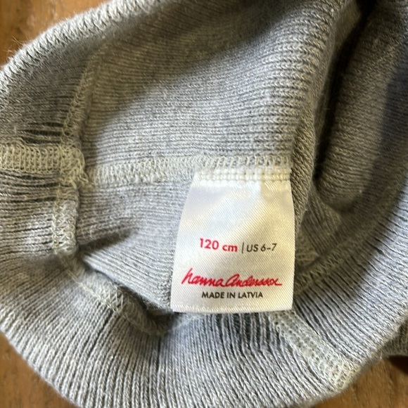 Set of two gray cable knit tights - Picture 3 of 7